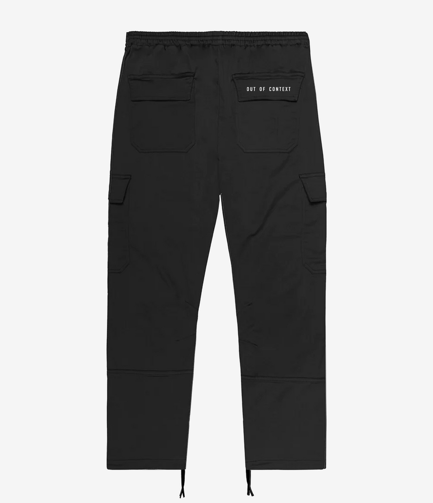 CANVAS CARGO PANT - BLACK – OUT OF CONTEXT